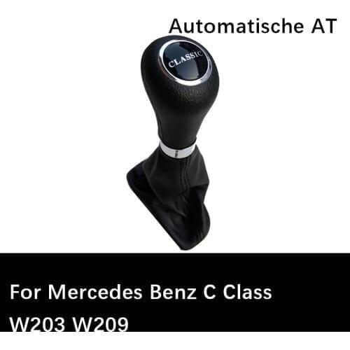 Automatische AT Car Shift Knob For Automatic Mercedes Benz C Class W203 W209 Gear Shift Knob Auto Car Shift Knob