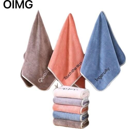 OIMG 5 Colors Japanese Pure Cotton Super Absorbent Large Bath Towel Thick Soft Bathroom Towels Comfortable Bath Towels 35x75cm