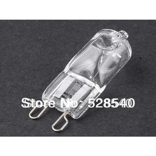 Free shipping 100pcs G9 Halogen lamp 60W 110V 120V Lamp Light Capsule clear light Warm White Light clear
