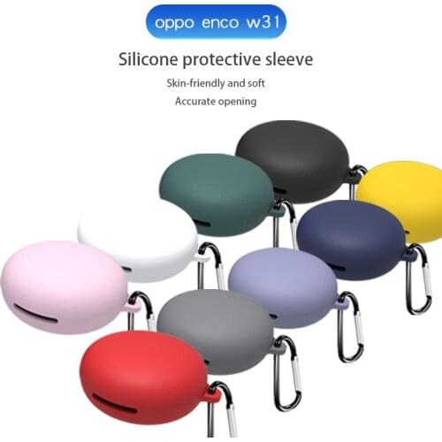 Case for OPPO Enco W31 true wireless bluetooth headset silicone protective shell