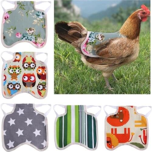 Elastic Chicken Lace Vest Pet Poultry Hen Duck Clothes Saddle Apron Feather Protection Holder