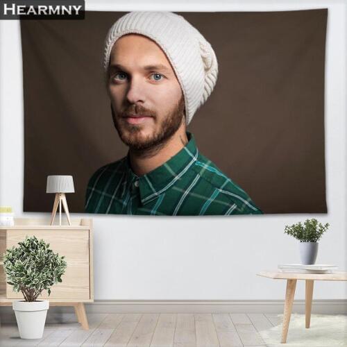 HEARMNY Wall Tapestry M Pokora Tapestries Wall Hanging Show Piece For Home Decor Wall Carpet Beach Throw Rug Blanket Yoga Mat