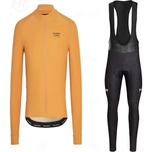 2020 PNS Men Long Sleeve Jersey Cycling Sets Cycling Suit Cycling Jersey Cycling Set Clothing Breathable Maillot Ciclismo