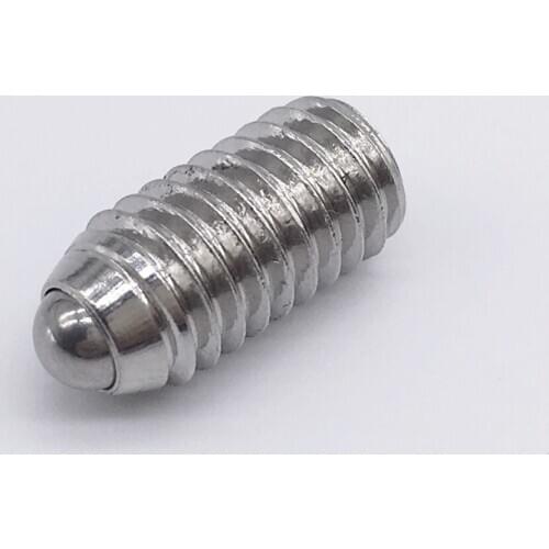 M4x16 Ball Rollers Set Screws Spring Plunger Hex Socket Ball End Grub Screw Stainless Steel Pack 100