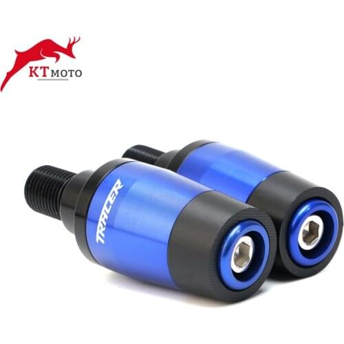 Motorcycle Accessories For Yamaha Tracer 900GT MT09 Tracer MT-09 MT07 CNC Handlebar Grips Handle Bar Ends plug Anti Vibration