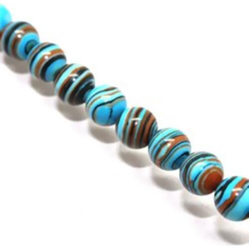 Sky blue black stripe turquoise jade 8mm rainbow jasper multicolor gems loose beads jewelry making 15 inch F161GS