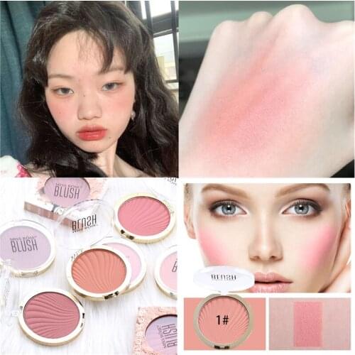 Peach Blush Repairing Rosy Blush Naturally Brightens The Complexion Rouge Long-lasting Easy To Wear Makeup Blush Palette Peach