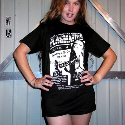 Plasmatics Punk Flyer Wendy O Williams WOW Pre shrunk 100% cotton hand silk screened t shirt