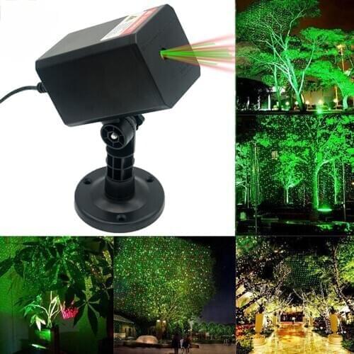 Full Sky Star Laser Projector Light Party Disco Stage Projection Spotlight Christmas New Year Wedding Party Garden Laser Lamp