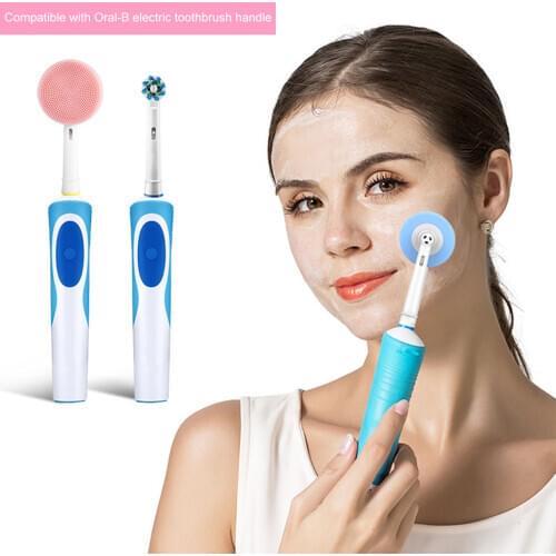 Compatible With Oral-B Electric Toothbrushes Replacement Facial Cleansing Brush Head Toothbrush Heads