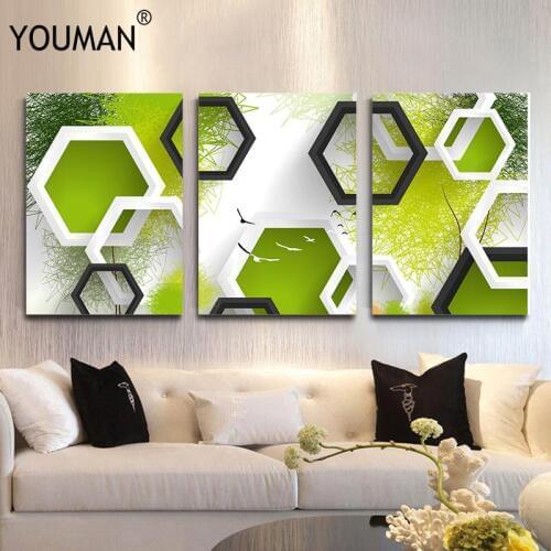 Modern Design Wallpaper Painting Poster For Bedroom Wall Covering Geometric Wall Paper Home Decor Luxury Living Room Wallpaper