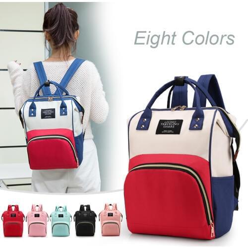 Fashion Mummy Bag Maternity Nappy Bag Travel Backpack Nursing Bag for Baby Care Large Capacity Bag