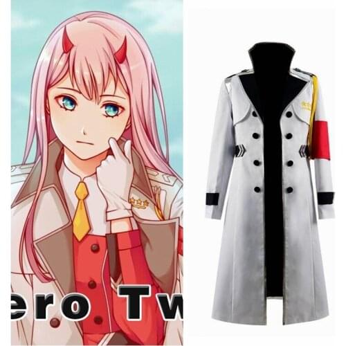Unisex Japan Anime Cos DARLING in the FRANXX ZERO Cosplay Costumes Set Suit DARLING in the FRANXX ZERO TWO Costumes