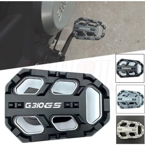 Motorcycle Rear Foot Brake Lever Peg Pad Enlarge Extender Footrests Pedals For BMW G310GS G310 GS 2017 2018 2019 2020 G310-GS