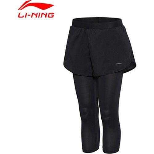 Li-Ning New Women Professional Badminton Series Sports Pants Athletic Competition Sportswear ASKM066 CONF17