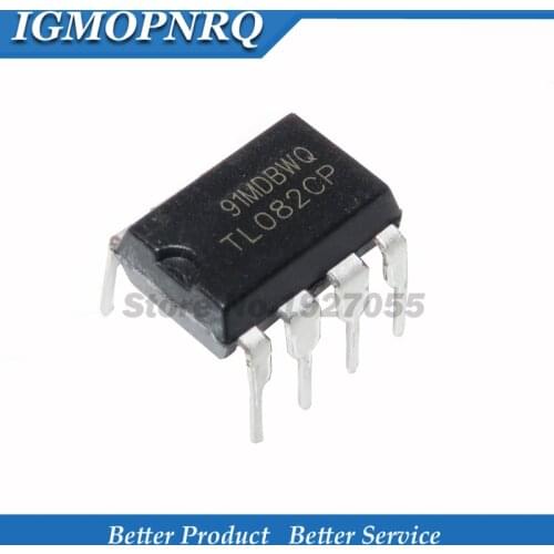 10PCS TL082CP DIP8 TL082 DIP-8 TL082C 082CP NEW