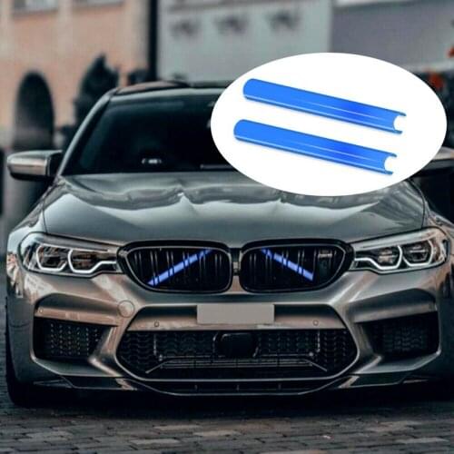 Car Strip Sticker Cover Frame For-BMW F20 F21 F22 F23 F30 F32 G20 Front Grille Trim Strips Car Styling Decoration