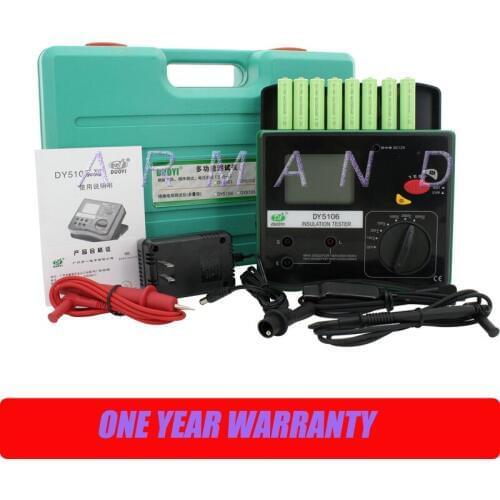 DY5106 Digital 5000V Insulation Resistance Tester