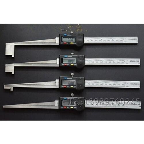 0.2-10mm /20mm/30mm/40mm Electronic Digital Wedge Feeler Gauge for Power Plant use Vernier Caliper (No Battery)