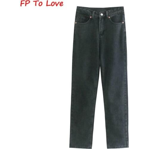 Женские прямые джинсы FP TO LOVE China At AliExpress