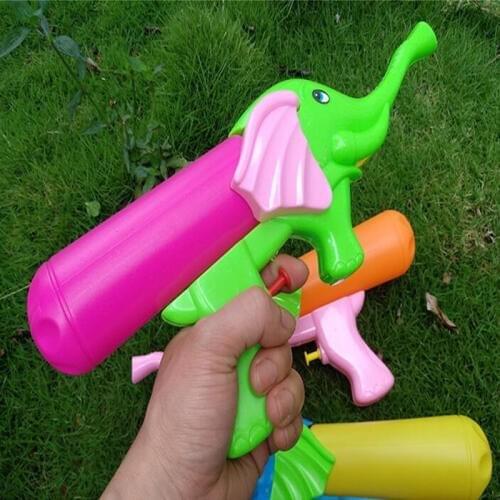 Cartoon Toy Gun Elephant Styling Water Gun Childrens Water Toys Large Capacity Bottled Finger Water Spray Childrens Toys