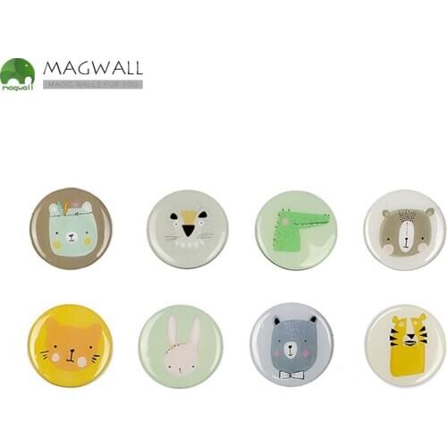 Magnetic creative small sticker Crystal Epoxy splash proof colorful magnet