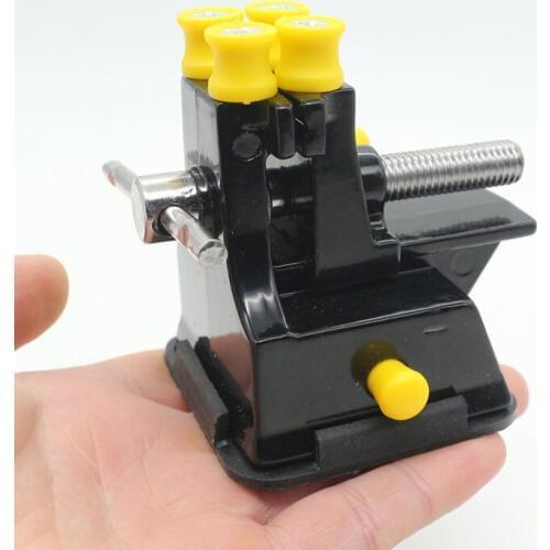 Suction Cup Mini Vice Engraving Vise Micro-carving Bench Vise fixed Clamping Bed Vice Clamp