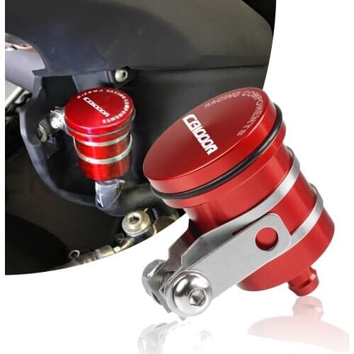 Motorcycle Accessories Front Brake Clutch Tank Cylinder Fluid Oil Reservoir For Honda CB1000R CB 1000R 1000 R CNC Aluminum
