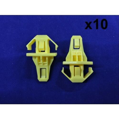 Set of 10 For Honda CR-V Bumper Moulding Clips Nylon 91578-T0A-003