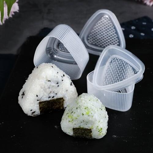6pcs/set Kitchen Gadgets Onigiri Set for Sushi Rolls Sushi Mold Onigiri Rice Ball Bento Press Maker Mold DIY Tools Kitchen Acces