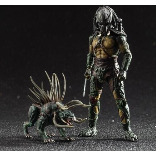 NEW In Stock Hiya Toys 1/18 Tracker Predators 4'' Figure Predators LP0053 Collectible Model For Collection