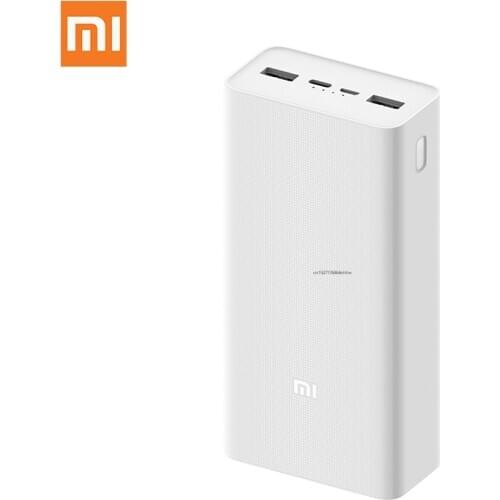 NEW Original Xiaomi PowerBank 3 30000mAh 3 USB Type C 18W Fast Charging Mi Powerbank 30000mah Battery Power BankFor Smart Phones