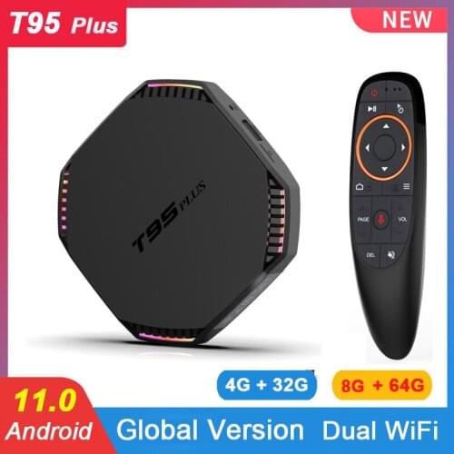 T95 PLUS RK3566 Smart TV Box Android 11 8GB RAM 64GB 4GB 32GB Support 1080p 8K 24fps Google Play Youtube Media Player PK H96