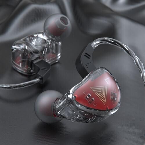 QKZ AK9 3.5mm Wired Earphones Sports Noise Cancelling Heavy Bass Earbuds Hifi Music Headset for Mobile Phone In-ear Earphones