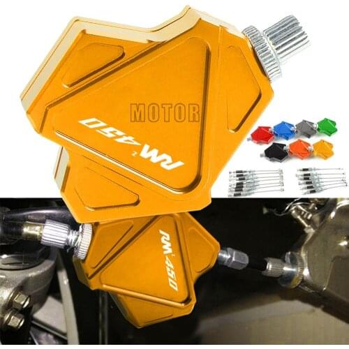For Suzuki RMZ450 RMZ 450 2005-2018 2006 2007 2008 2009 2010 Motorcycle CNC Dirtbike Stunt Clutch Lever Easy Pull Cable System