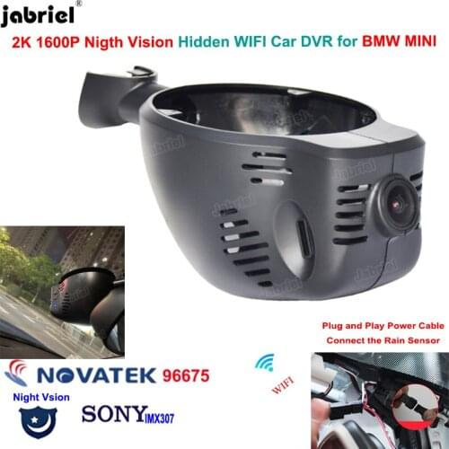 For BMW MINI f54 f55 f56 f57 f60 r56 r57 r58 r59 r60 r61 Cooper S D SD ONE CABRIO CLUBMAN PACEMAN New 2K 1600P Car DVR Dash Cam