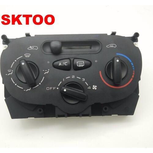 High Quality Air AC Heater Panel Climate Control Switch for Peugeot 206 207 307 C2 Citroen Picasso 9624675377 X666633H