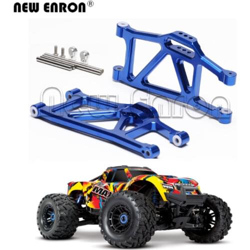 Replace #8930 2Pcs Aluminum Front Or Rear Lower Suspension Arm for RC CAR Crawler Parts 1/10 Traxxas Monster New Maxx 4S 89076-4