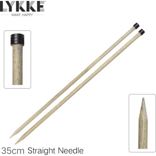 1 piece LYKKE 35 cm Straight Needle