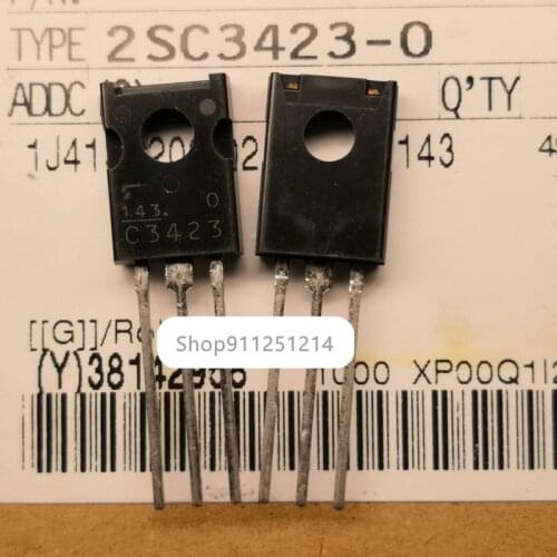10 pieces New and Original Medium power paired audio transistor 2SC3423-O C3423 O grade