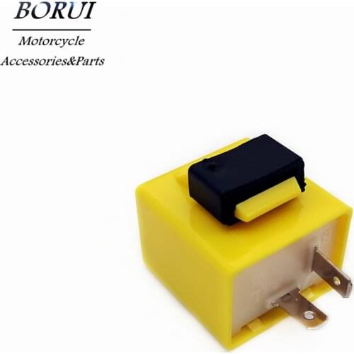 Brand New 12V 2 Pin Adjustable Frequency LED Flasher Relay Turn Signal Blinker Indicator For Motorbike Accessories