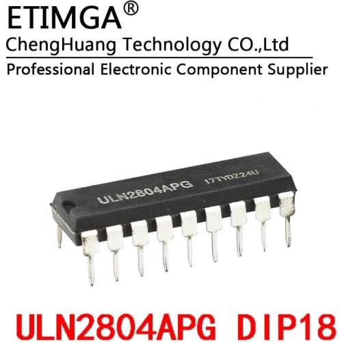 5PCS/LOT ULN2804APG ULN2804AG DIP18 Octal Darlington transistor driver