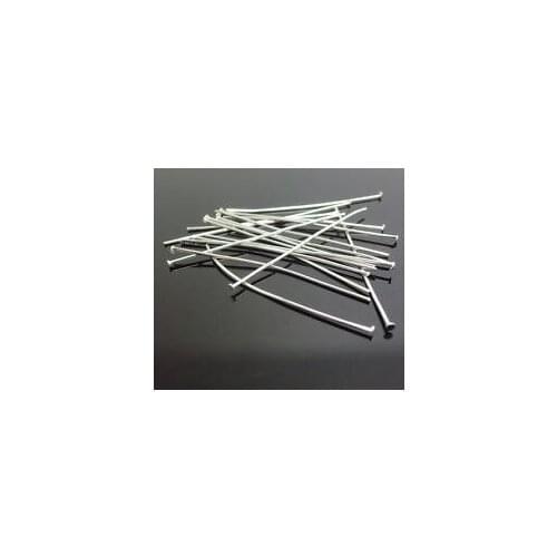 600pcs Plated Flat Head Pins Jewelry Finding Jewelry Making Beads 35mm