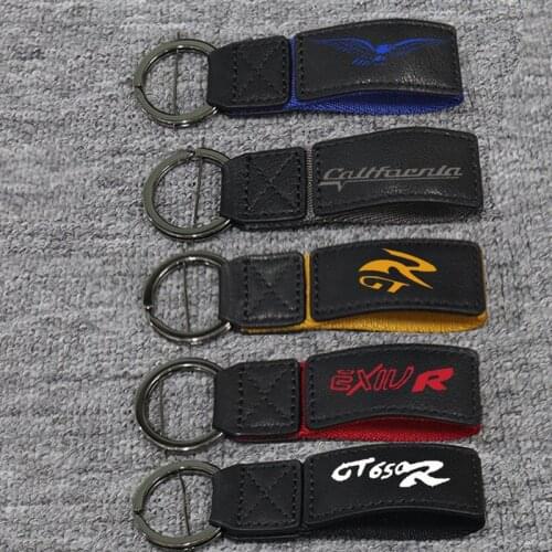 3D Key Holder Chain Collection Keychain For HYOSUNG Moto Guzzi GT650R GT250R EXIVR GT250R Motorcycle Key Keying