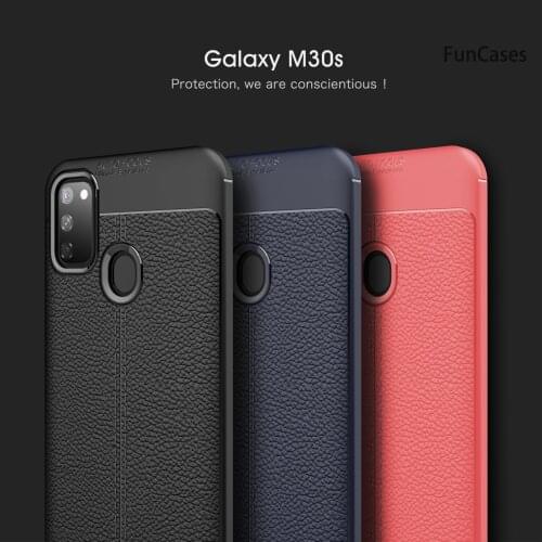 Anti Fingerprint Smartphone Covers For hoesje Samsung M21 Aksesuar Case sFor Telefoan Samsung hoesje M30S Soft TPU Cover galax