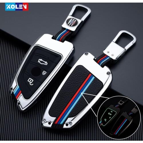 Zinc alloy Car Remote Key Cover Case For BMW 1 2 5 7 Series X1 X3 X5 X6 X7 F15 F16 E53 E07 E39 F10 F30 G30 F48 F20 G11 G32 G01