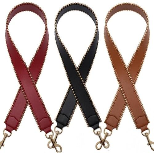 Fashion Comfortable Wide Shoulder Strap Leather Women Bag Strap High Quality Bag Accessories 105 CM