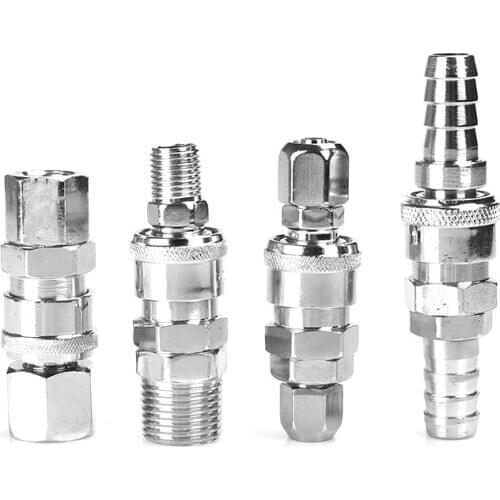 Pneumatic Fitting Quick Coupler Air Hose Connector Fit SF PF SP SH20 PM SM for Tube Outer Air Compressor Pump