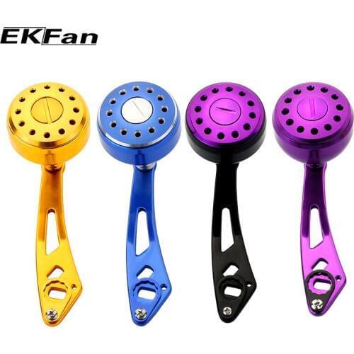 EKFan Aluminum Alloy 3000-5000 Series Knob Fishing Reel Handle For ABU DAIWA Baitcasting Fishing Reel Tackle Tools Left Right H