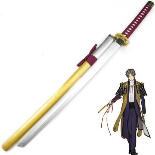 Touken Ranbu Online Heshikirihasebe Cosplay Wooden Sword Game Character Samurai Swords Cosplay Katana Stage Performance Props